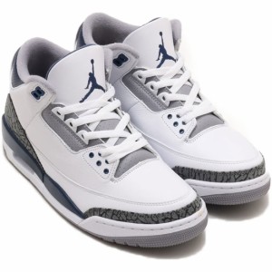 ナイキ エア ジョーダン 3 レトロ NIKE AIR JORDAN 3 RETRO ホワイト/セメントグレー/ブラック/ミッドナイトネイビー CT8532-140