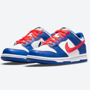 NIKE ナイキ DUNK LOW GS GAME ROYAL CRIMSON キッズサイズモデルダンク ロー ゲーム ロイヤル キッズ レディース スニーカー CW1590-104