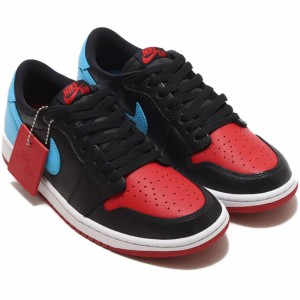 ナイキ エア ジョーダン 1 ロー OG NIKE W AIR JORDAN 1 LOW OG ブラック/ジムレッド/ダークパウダーブルー CZ0775-046