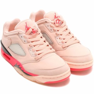 ナイキ エア ジョーダン 5 レトロ ロー NIKE W AIR JORDAN 5 RETRO LOW アークティックオレンジ/サイレンレッド DA8016-806