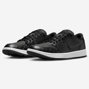 NIKE AIR JORDAN 1 LOW GOLF BLACK CROCODILE SKIN ナイキ エアジョーダン1 ロー ゴルフ ブラック クロコダイルスキン DD9315-003