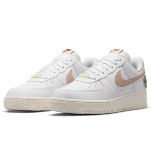 ナイキ エア フォース 1 07 SE NIKE W AIR FORCE 1 07 SE ホワイト/ボーダーブルー/シトロンティント/ピンクオックスフォード DJ6377-100