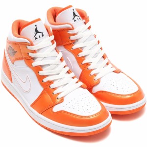 ナイキ エア ジョーダン 1 ミッド SE NIKE AIR JORDAN 1 MID SE エレクトロオレンジ/ホワイト/ブラック DM3531-800