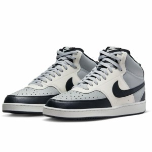 ナイキ コート ビジョン ミッド NN NIKE COURT VISION MID NN ライトスカイグレー/ブラック DN3577-002