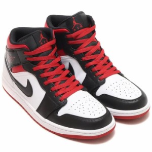 ナイキ エア ジョーダン 1 ミッド NIKE J AIR JORDAN 1 MID ホワイト/ブラック/ジムレッド DQ8423-106