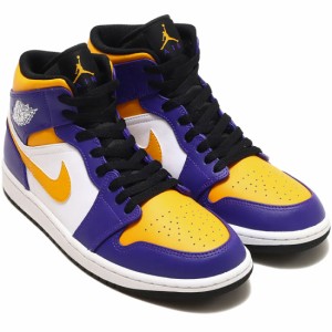 ナイキ エア ジョーダン ミッド NIKE AIR JORDAN 1 MID ダークコンコルド/ホワイト/ブラック/タクシー DQ8426-517