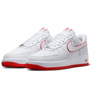 ナイキ エア フォース 1 07 NIKE AIR FORCE 1 07 ホワイト/ピカンテレッド/ホワイト DV0788-102