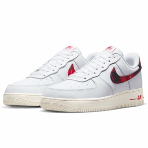 ナイキ エア フォース 1 07 LV8 NIKE AIR FORCE 1 07 LV8 ホワイト/スタジアムグリーン/アイボリー/ユニバーシティレッド DV0789-100