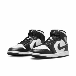 ナイキ エア ジョーダン 1 ミッド NIKE W AIR JORDAN 1 MID ホワイト/ブラック DV0991-101