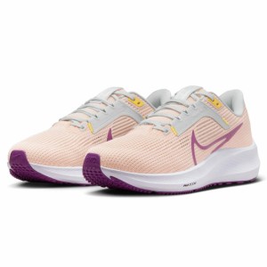 ナイキ エア ズーム ペガサス 40 NIKE W Air Zoom Pegasus 40 グアバアイス/アンバーブラウン/フォトンダスト/パープル DV3854-800