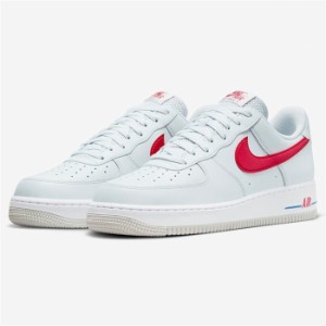 NIKE ナイキ AIR FORCE 1 07 メンズ レディース スニーカー PURE PLATINUM/UNIVERSITY RED/WHITE/GAME ROYAL DX2660-001