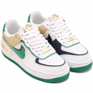 ナイキ エア フォース 1 シャドウ NIKE W AIR FORCE 1 SHADOW ホワイト/マラカイト/セサミ/ミッドナイトネイビー DZ1847-102