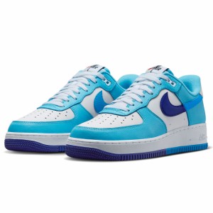 ナイキ エア フォース 1 07 LV8 NIKE AIR FORCE 1 07 LV8 ホワイト/ディープロイヤルブルー/バルチックブルー DZ2522-100