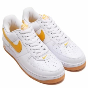 ナイキ エア フォース 1 ロー レトロ NIKE AIR FORCE 1 LOW RETRO ホワイト/ガムイエロー/ユニバーシティゴールド FD7039-100