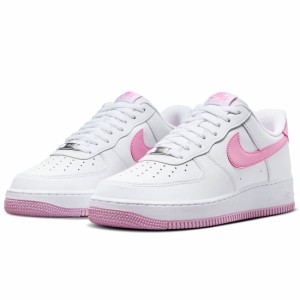 ナイキ エア フォース 1 07 NIKE AIR FORCE 1 07 ホワイト/ホワイト/ピンクライズ FJ4146-101