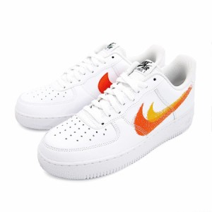 [ナイキ] エア フォース 1 07 メンズ カジュアル シューズ Air Force 1 07 White Orange Men FJ4228-100