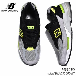 NEW BALANCE M992TQ made in USA BLACK GRAY ニューバランス スニーカー ( グレー 灰色 黒 ブラック 990 993 996 メンズ )