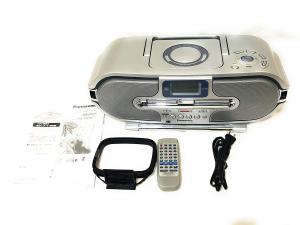 パナソニック・ポータブルステレオシステム（RX-ED50）リモコン付【訳  