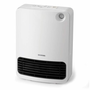 【中古】 ボタン式 アイリスオーヤマ セラミックファンヒーター セラミックヒーター 人感センサー付 ボタン操作 1200W ~8畳 JCH-126T-W 