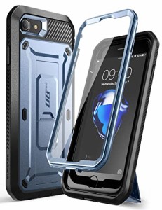 空ブルー SUPCASE iPhone SE3(第3世代) 2022 SE(第2世代) /iPhone8 /iPhone7 ケース 対応 2021 新しいカバー 液晶保護フィルム と腰かけ