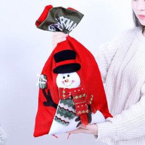 クリスマス 袋 クリスマス飾り 超特大 袋 クリスマスプレゼント55×35cm 1個 サンタクロース クリスマスラッピング ギフト袋 サンタのプ