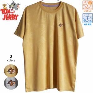 送料無料 Tシャツ トムとジェリー ジェリー レディース UV対策 吸水 速乾 cool ドライウェア スポーツ ジョギング ヨガ ピラティス フィ