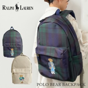 ポロ ラルフローレン ポロベア キャンバス バックパック 9AR027 POLO RALPH LAUREN Polo Bear ベア くま リュック リュックサック