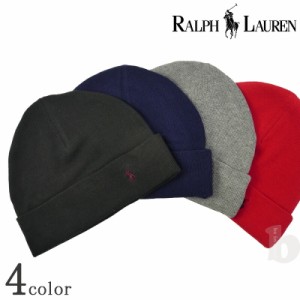 ポロ ラルフローレン ニットキャップ 6F0468 POLO RALPH LAUREN ラルフ ニット帽 ワンポイント ポニー ユニセックス プレゼント ギフト