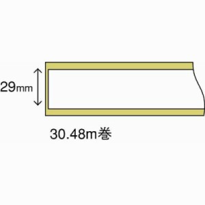 ブラザー ＱＬシリーズ用長尺紙テープ　幅２９ｍｍ×３０．４８ｍ　ＤＫ−２２１０ DK-2210