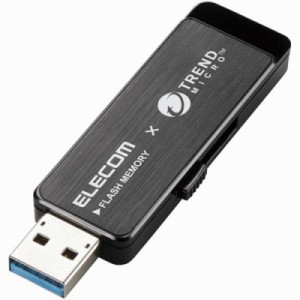 エレコム エレコムウィルス対策ＵＳＢ３．０メモリ　ＵＳＢ３．０　１６ＧＢ　ブラック MF-TRU316GBK