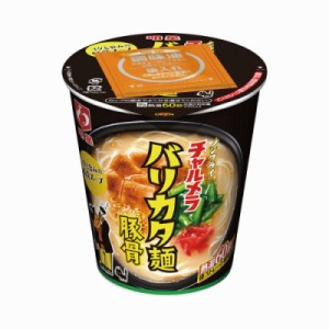 明星食品 ＃チャルメラカップ　バリカタ麺豚骨　１２個 450881