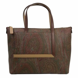 エトロ バッグ レディース ETRO トートバッグ ペイズリー柄 PVCコーティング×レザー 1H225 8167 0800