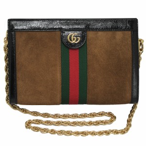 グッチ バッグ レディース 503877 GUCCI チェーンショルダーバッグ オフィディア スウェード ブラウン 503877 D6ZYG 2863