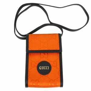 グッチ バッグ レディース GUCCI ミニバッグ スマートフォンバッグ オフ ザ グリッド ナイロン/レザー オレンジ/ブラック 625599 H9HAN 7