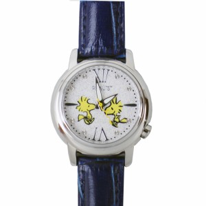 スヌーピー 腕時計 レディース PEANUTS ネイビー 数量限定モデル シリアルナンバー入り SN-1035-E