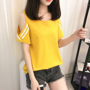 Tシャツ レディース 無地 ジム 半袖 春 夏 ゆったり Vネック 涼しい ブラウス コーデ シャツ カジュアル 薄手 おしゃれ 人気 ロング 40代