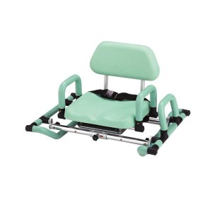 入浴用椅子  バスチェア  介護用品  浴槽椅子 回転 スライド  らくらくスライドベンチ RSB-685GR