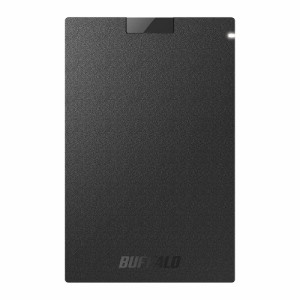 バッファロー SSD 外付け 500GB USB3.2Gen1 ポータブル コンパクト PS5 PS4対応 ブラック SSD-PG500U3-BC/N