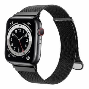 コンパチブル Apple Watch バンド アップルウォッチ 女性 男性 おしゃれ ステンレス 長さ調節 メッシュ 38mm 40mm 41mm