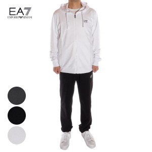 エンポリオアルマーニ セットアップ メンズ EMPORIO ARMANI EA7 上下 ジップパーカー スウェットパンツ 8NPV50 PJ05Z