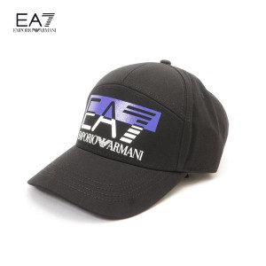 エンポリオ・アルマーニ EMPORIO ARMANI EA7 キャップ 帽子 メンズ ブラック 270194 3F100