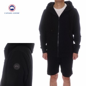 CANADA GOOSE Black Label ジップパーカー セットアップ ハーフパンツ スウェット 7401MB 7407M