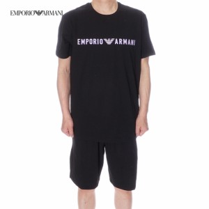 EMPORIO ARMANI Tシャツ ハーフパンツ セットアップ ルームウエア 111573 4R516 00020