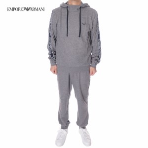 EMPORIO ARMANI プルオーバーパーカー ロングパンツ セットアップ スウェット 112052 112082 4R571 14049