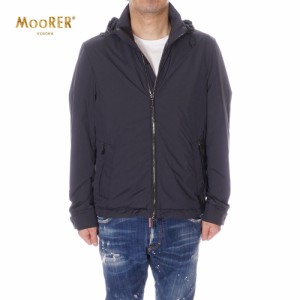 MOORER フード付きジャケット MOUGI100026 DUCCIO-SKT NAVY
