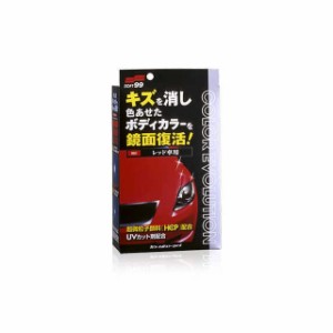 ソフト99(SOFT99) ワックス WAX カラーエボリューション レッド 自動車塗装面のキズ消し、保護及び艶出し用 保護手袋、専用拭き取りク