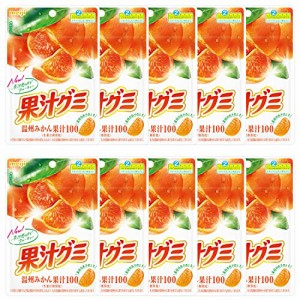 明治 果汁グミ温州みかん 54g×10袋