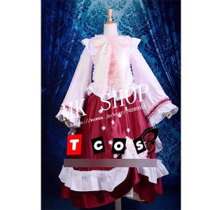 【送料無料】 東方プロジェクト/Project風 ほうらいさん かぐや コスプレ 衣装 男女兼用 コスチューム 演出服 アニメ ゲーム ハロウィン 