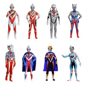  送料無料 ウルトラマンタロウ 風 全身タイツコスプレ衣装子供 キッズ ハロウィンコスチュームパーティー仮装演出道具Halloween特集