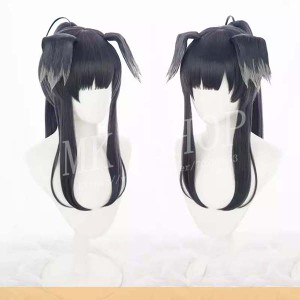 送料無料 ブルーアーカイブ Blue Archive 風 猫塚 ヒビキ コスプレウィッグ 激安 WIG 高温耐熱cosplay コスチューム 撮影 観賞 武器 漫遊